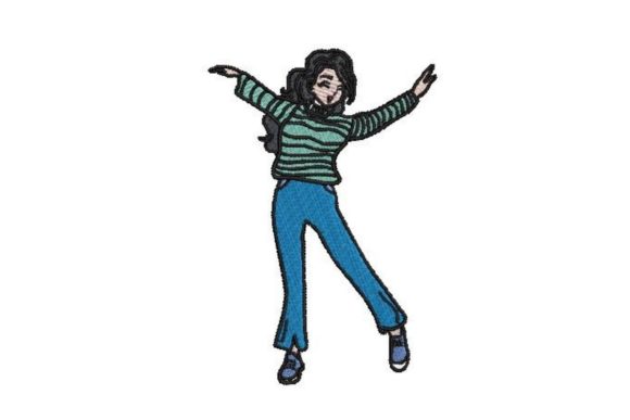 Anime Girl Dancing: A Smart Patch Choice for Creative Brands