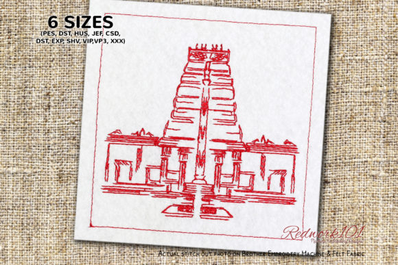 Atlanta Temple Embroidery Review
