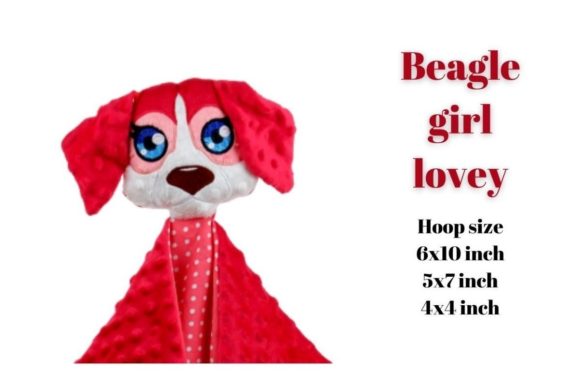 Beagle Girl Lovey