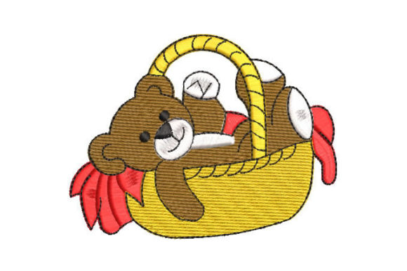 Bear in Basket: A Designer’s Real-World Embroidery Review