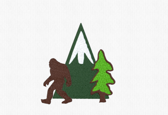 Bigfoot in the Mountains