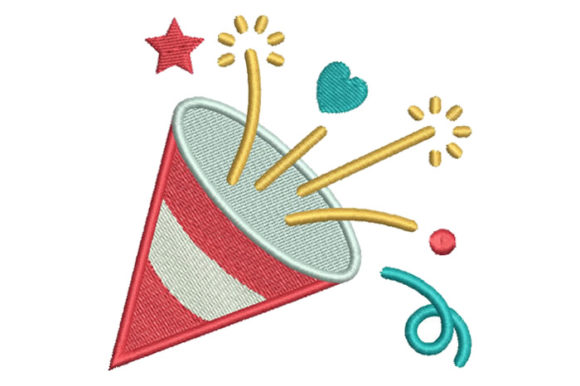 Birthday Cone: A Cheerful, Versatile Embroidery Design Worth Your Time