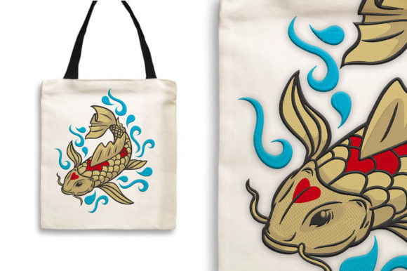 Cute Japanese Koi Fish: A Lucky Stitch for Meaningful Gifts