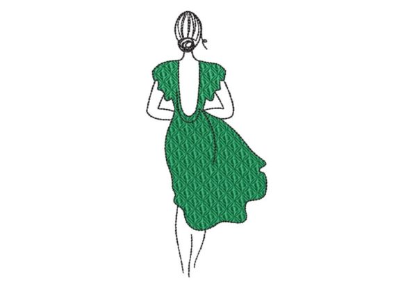 Elegant Woman Silhouette