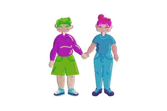 Gender Neutral Couple