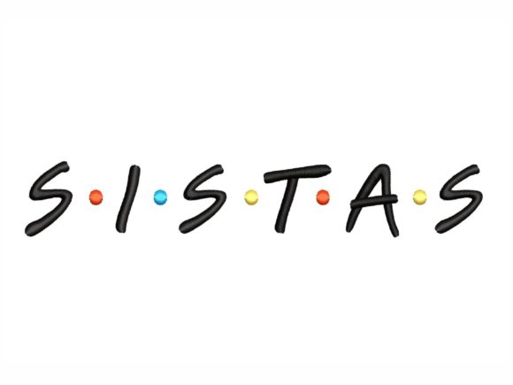 Sistas: A Thoughtful Embroidery Design for Real-Life Connection