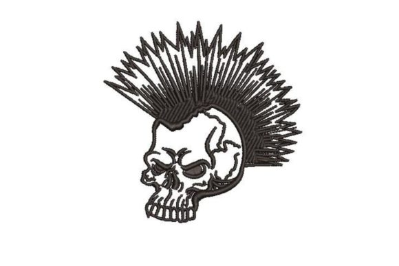 Skull Punk Rocker: A Boutique Sweatshirt Embroidery Review