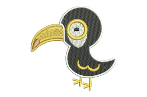 Toucan: A Charming, Versatile Bird Embroidery Design