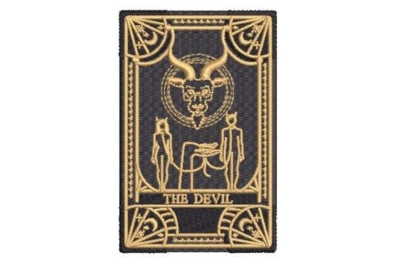 Witchy Tarot Card the Devil